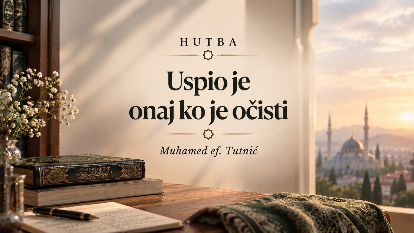 Uspio je onaj ko je očisti