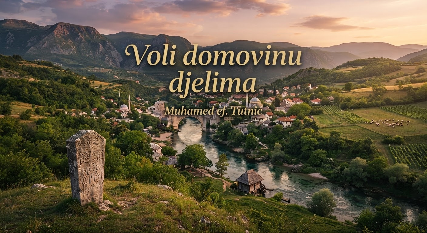 Voli domovinu djelima