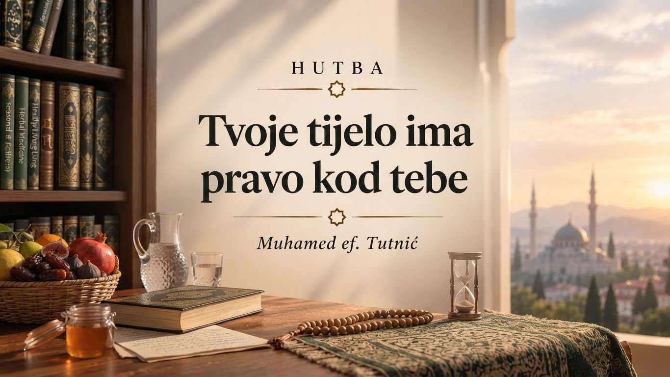 Tvoje tijelo ima pravo kod tebe